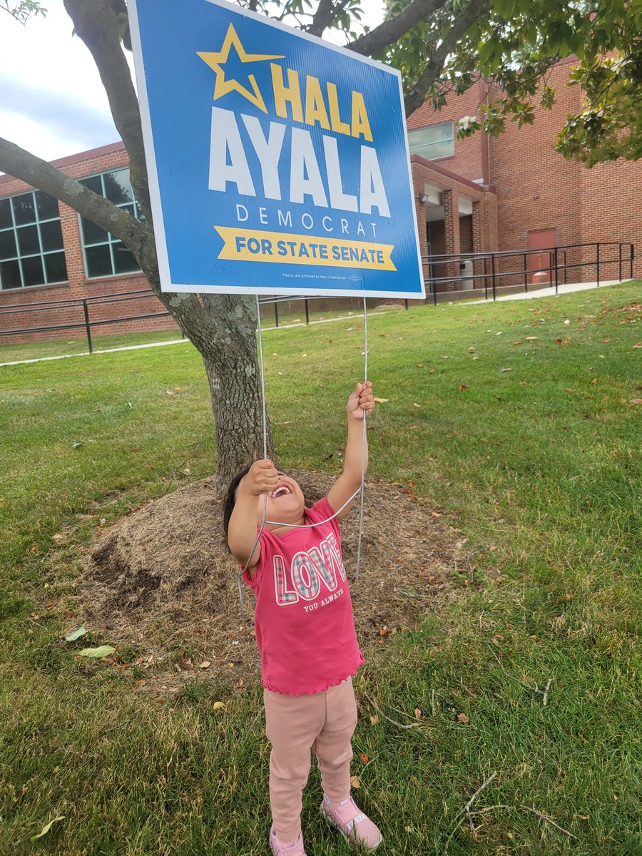 IvaniaCastill17's tweet photo. #SiSePuede For a better future, 4 our children and families my #Voto 📥🗳✅️🇺🇲🚀 #Vote For @HalaAyala FOR #STATE_SENATE THE NEW 33RD DISTRICT. https://t.co/G9IVqUMT51