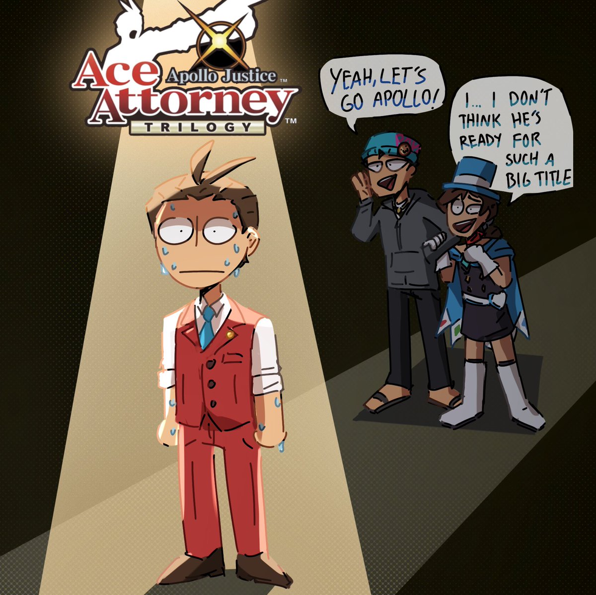 GETTING THE RECOGNITION HE DESERVES !!!
#aceattorney #apollojustice