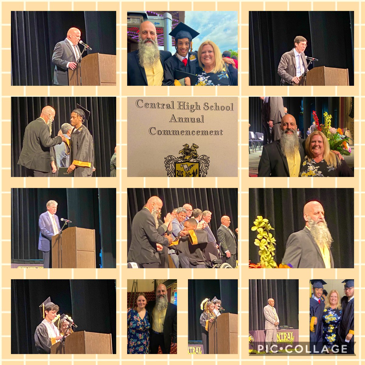 Congratulations to the @AVenturePVD and @CentralHSPvd Class of 2023! The A-Venture & Central community is so proud of you! 🖤💛🎓🎉