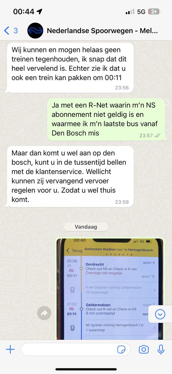 thmv030's tweet photo. Helemaal klaar met @NS_online. Gestrand in Breda en helpen ho maar. En wel honderden euro’s per maand betalen voor een abonnement. Schaam je kapot. @ROVER_online @treinreiziger https://t.co/9Fz3HYzTiQ