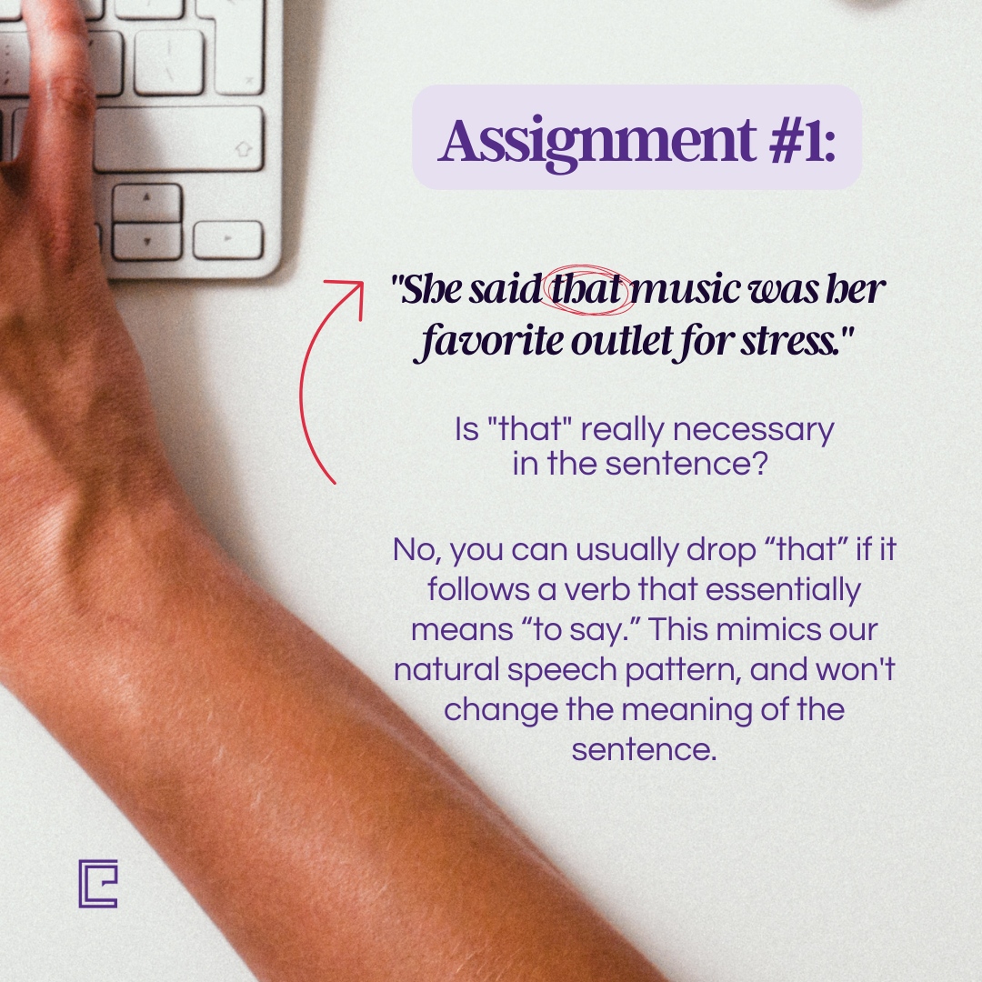 EtchedAffect's tweet image. And just like &apos;that&apos;, you&apos;ve made your writing clearer and more concise. 

#Writethatwrong
#sentencestructure
#commonwriting
#writingmistakes
#PRwriting