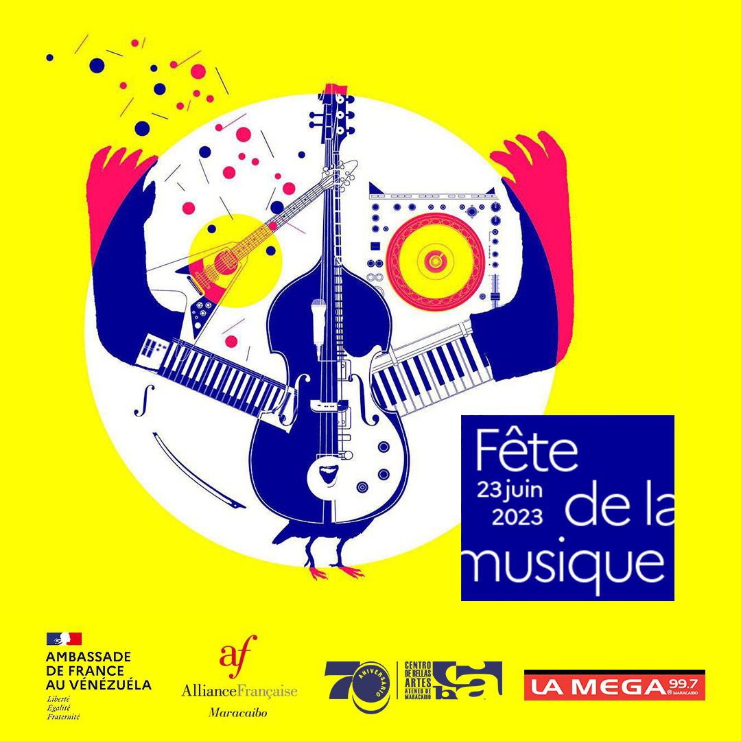 Nuevamente somos la emisora oficial de La Fiesta de la Música. 🥳

#fetedelamusique 2023 🎹🎸🎷🎺

El viernes 23 de junio en el <a href="/cbaateneo/">Centro de Bellas Artes Ateneo de Maracaibo</a> celebra la música, con un Line up de bandas y artistas locales que está ¡Increíble! y con transmisión ¡en vivo!

La Mega... #DondeSea