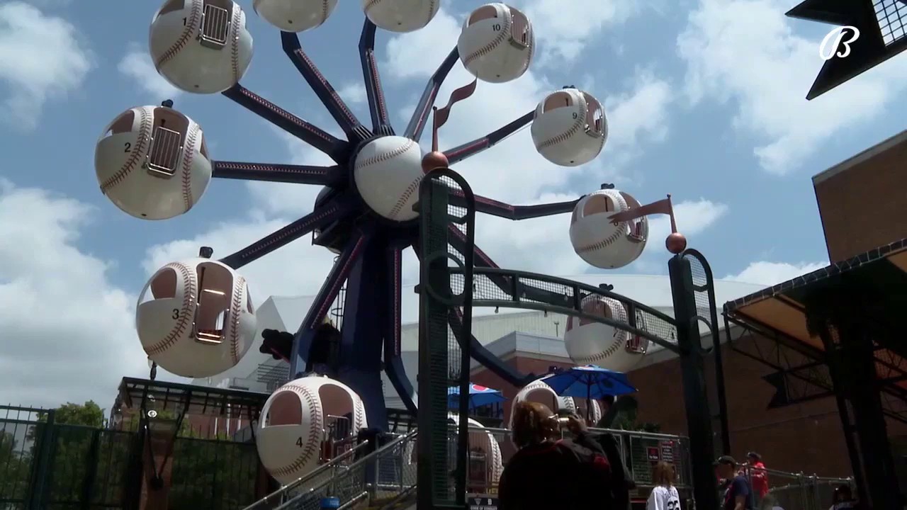 Ferris wheel at Comerica Park