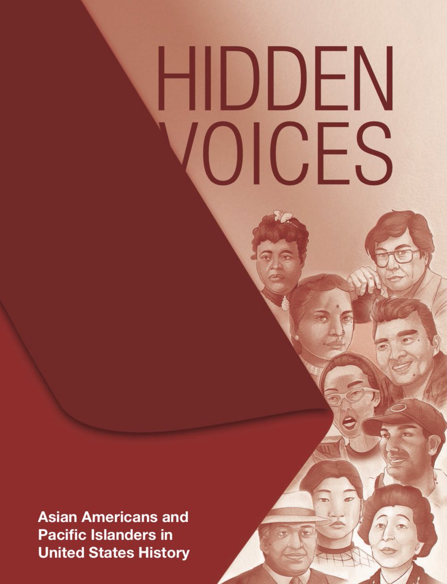 🗣️🗣️ @NYCSchools’s HIDDEN VOICES: ASIAN AMERICANS & PACIFIC ISLANDERS IN US HISTORY guide is now available for FREE download. ~450 pages w/ pedagogical essays, 40 Profiles of AAPI figures from the past & today, & many primary sources! RT and share! 📣📣 weteachnyc.org/resources/reso…