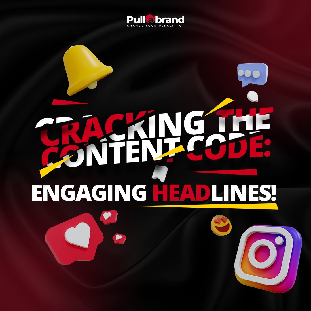 pullabrand's tweet image. A captivating headline is the key to grabbing attention in the digital realm! ⚡️💥 Share your favorite headline-writing tip or an attention-grabbing headline you&apos;ve used in the comments below, and let&apos;s unlock the secrets of compelling content together! 🔓💡
#ContentMarketing