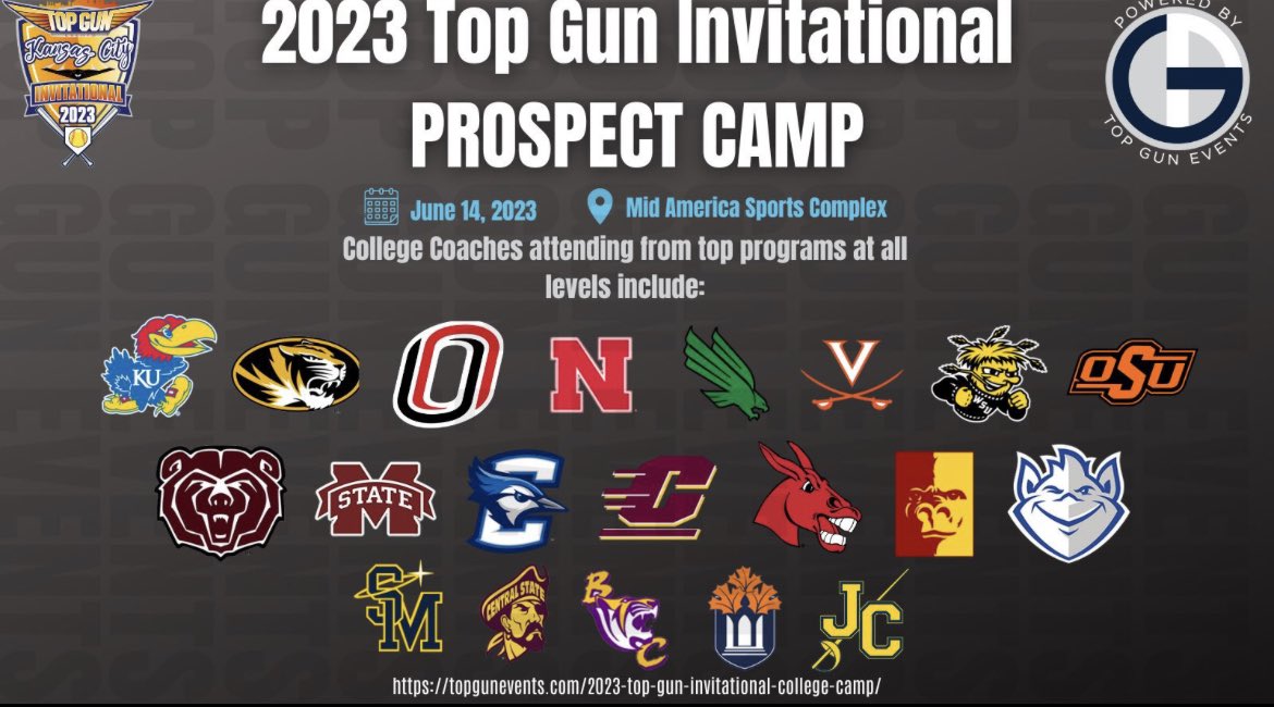 Aubrey_Warren03's tweet photo. Thanks to all the coaches at the Top Gun Invitational Prospect Camp today! Learned a lot and had a great time 🤩☀️#learninglots https://t.co/KHoceY1lz9