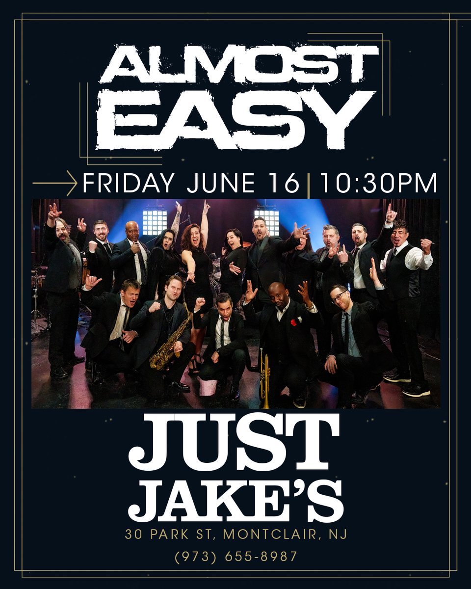 JUST JAKES FRIDAY NIGHT - MONTCLAIR, NJ - mailchi.mp/3f45c5a911fa/0…