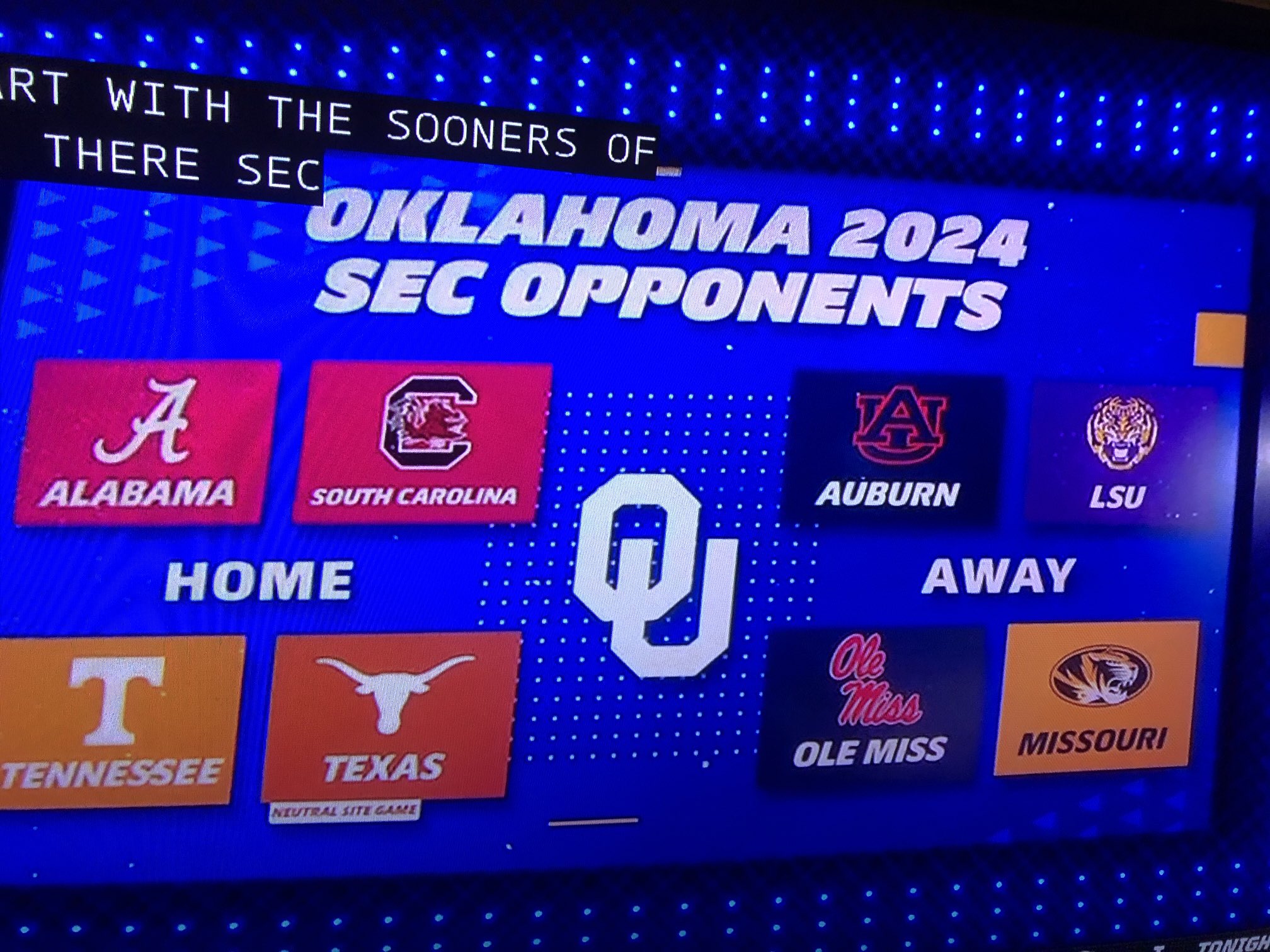 Ou Sooners Football Schedule 2024 Ana Kameko