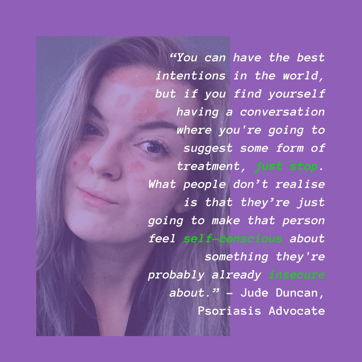 weareskinmag's tweet photo. Psoriasis affects around 2 in 100 people in the UK, we spoke to an expert and a psoriasis advocate to bust the most common myths about the skin condition. Keep your eyes peeled for when this piece goes live on SKiN next week! https://t.co/U3nhQPVCoP