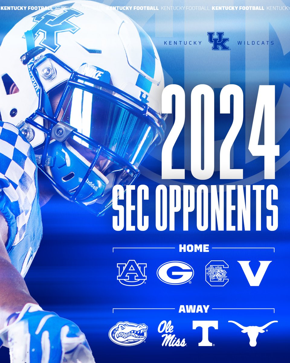 Kentucky Football on Twitter "In 2025 we will play Auburn,