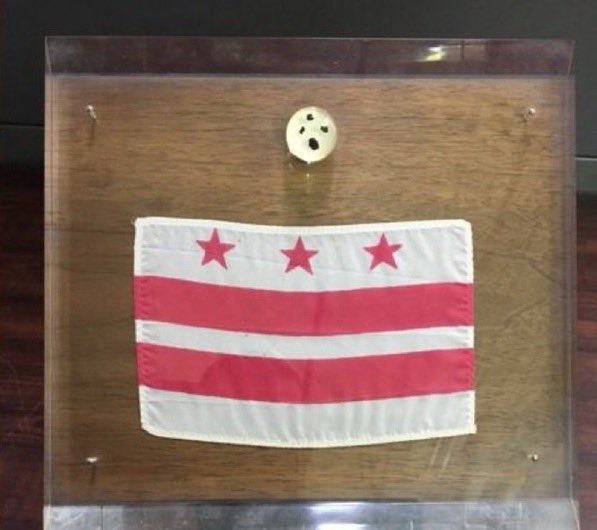 councilofdc's tweet photo. If you thought the DC flag would literally fly on the Moon before we'd be a state, sadly, you were correct (though they do at least call us a state on the plaque…)
#DCFlagDay #FlagDay #DCStatehood https://t.co/k3GowSjuuq