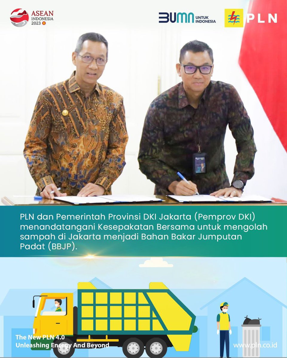 _pln_id's tweet photo. Electrizen, PLN dan Pemprov DKI siap olah sampah jadi bahan bakar pembangkit listrik! 

#Cofiring #Biomassa https://t.co/FbmtXhiGO3