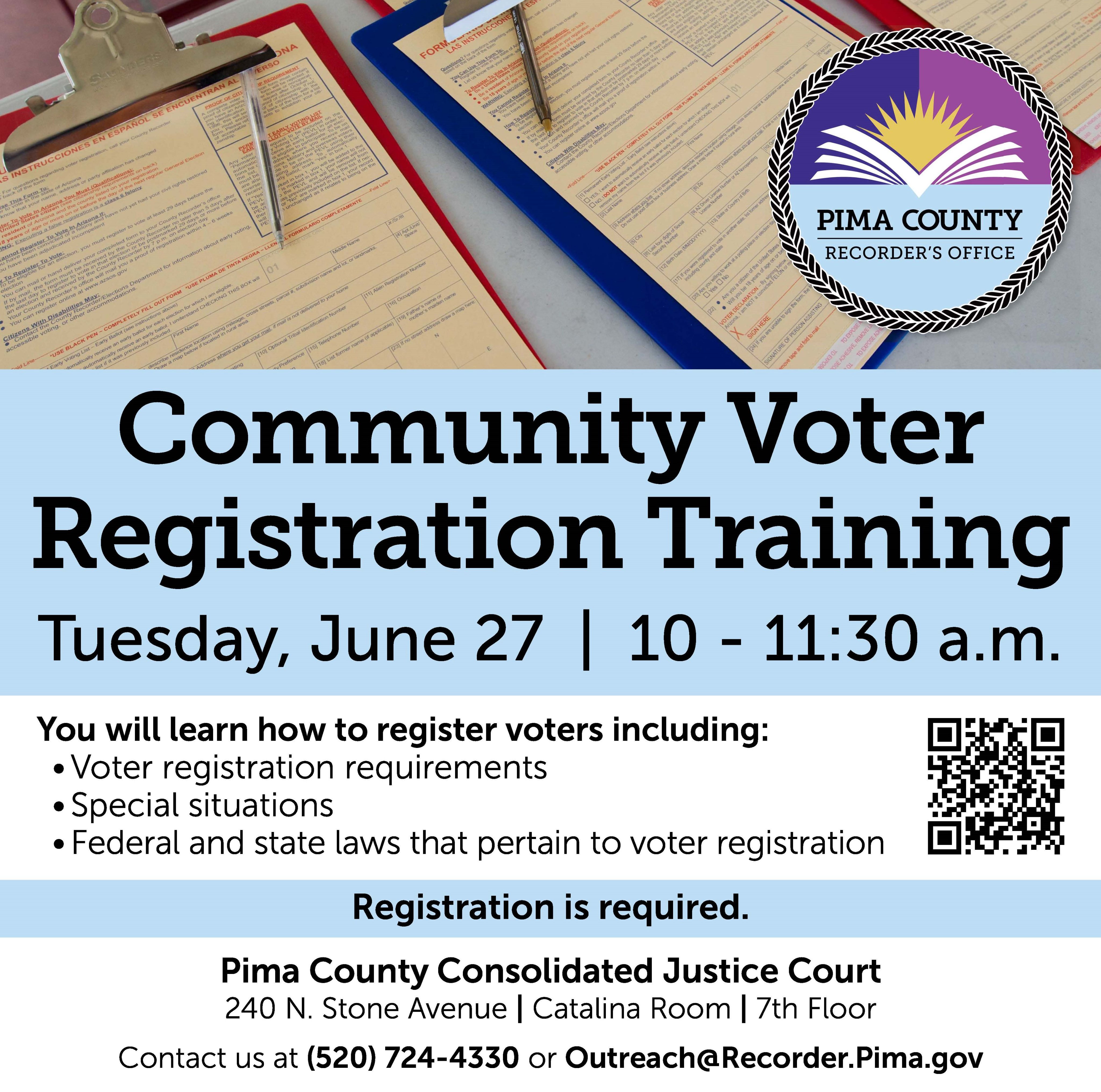 Pima County Recorder's Office (PimaRecorder) / Twitter