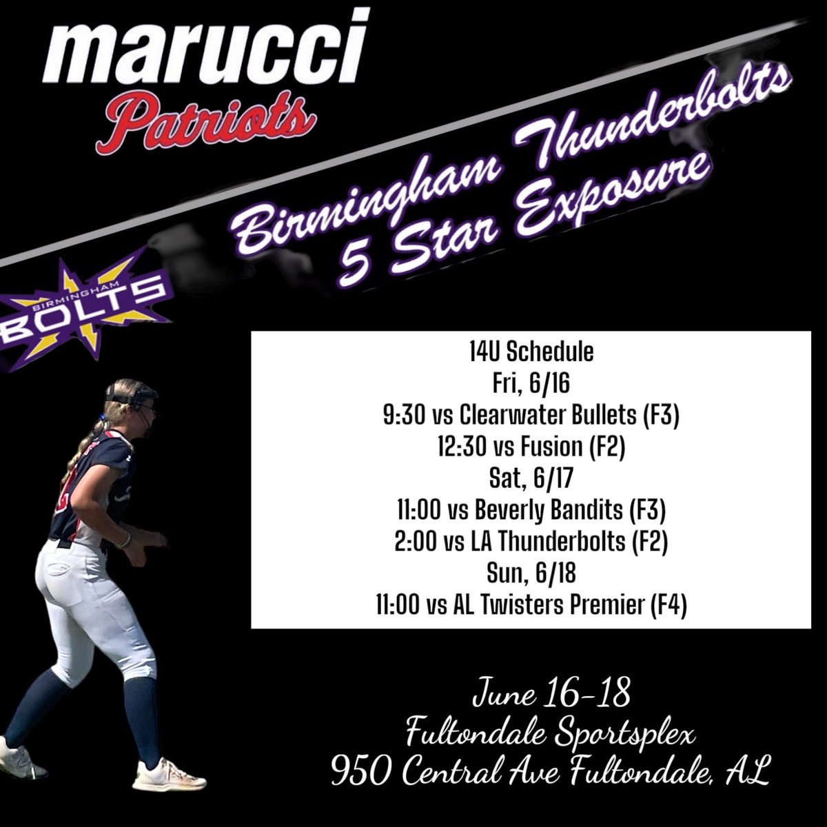 TaliaTaylor2026's tweet photo. Getting ready for T-bolts 5-star exposure!! Can't wait to hit the field with my team. ❤️🤍💙 #failfoward #All41 #We>Me @MarucciPatsGC @MaxPreps @ExtraInningSB @LegacyLegendsS1 @Los_Stuff @PGFnetwork https://t.co/7T4aIZXufG