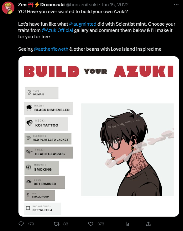 bonzenitsuki's tweet photo. Ayo? EXACTLY 1 year ago today. I posted the very first Dreamzuki post.... we didn't really intended this timing.

Who here remembers this one? You an OG 🫡 https://t.co/0V8rtX5xev