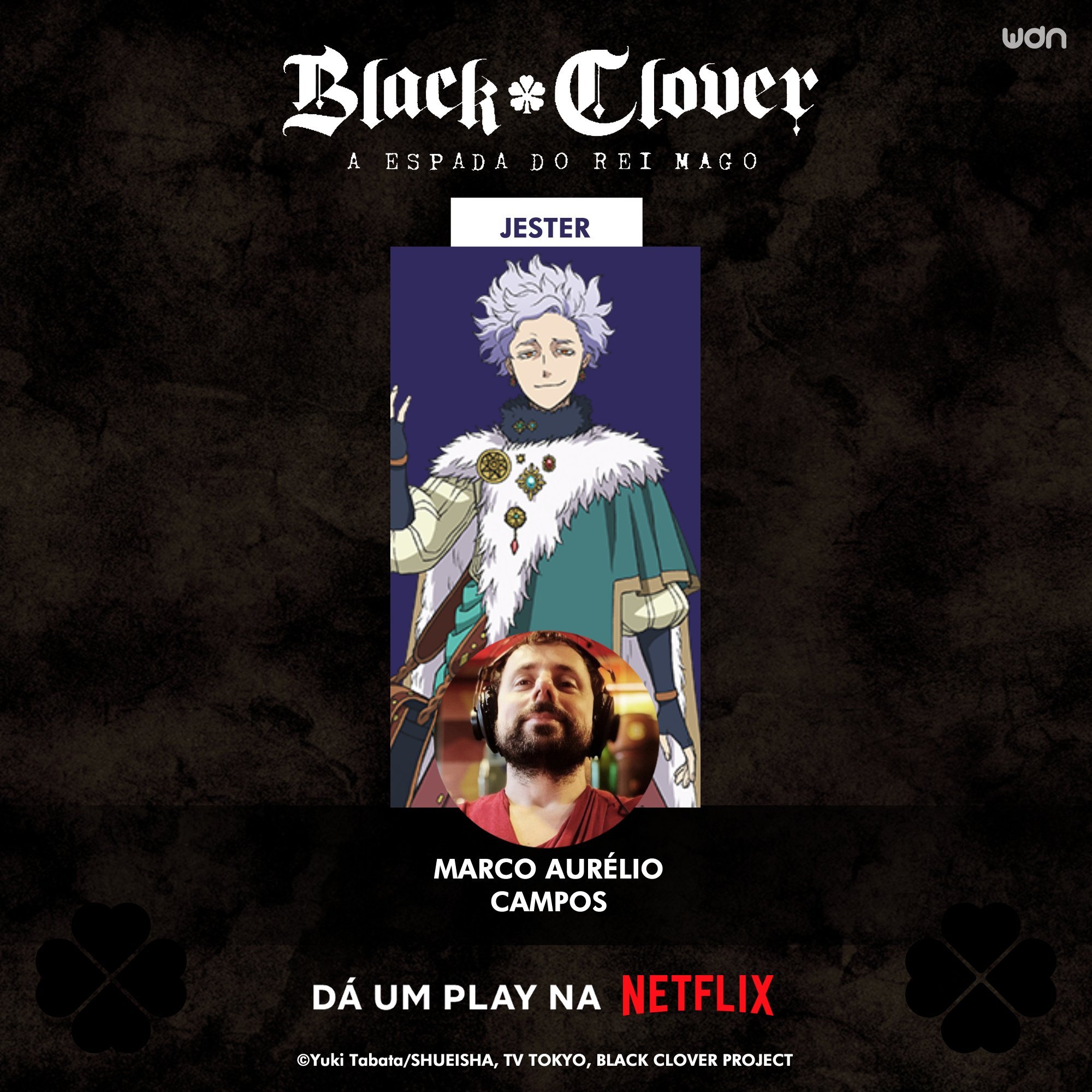 Black Clover: A Espada do Rei Mago  Saiba a data e horário do lançamento  na Netflix