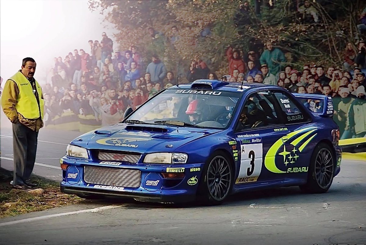 Richard Burns 🇬🇧 Robert Reid 🇬🇧 Subaru Impreza S6 WRC '00✨ 
36. Rallye Catalunya 2000 🇪🇸 2nd Overall / SWRT 🏁 
👉 ewrc-results.com/final/112-rall… 

📸 Derrapagens 🏁