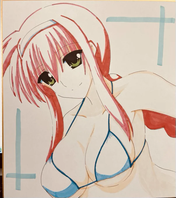 アナログアミタおねーちゃん☆ やっぱり収まりきらないよね!