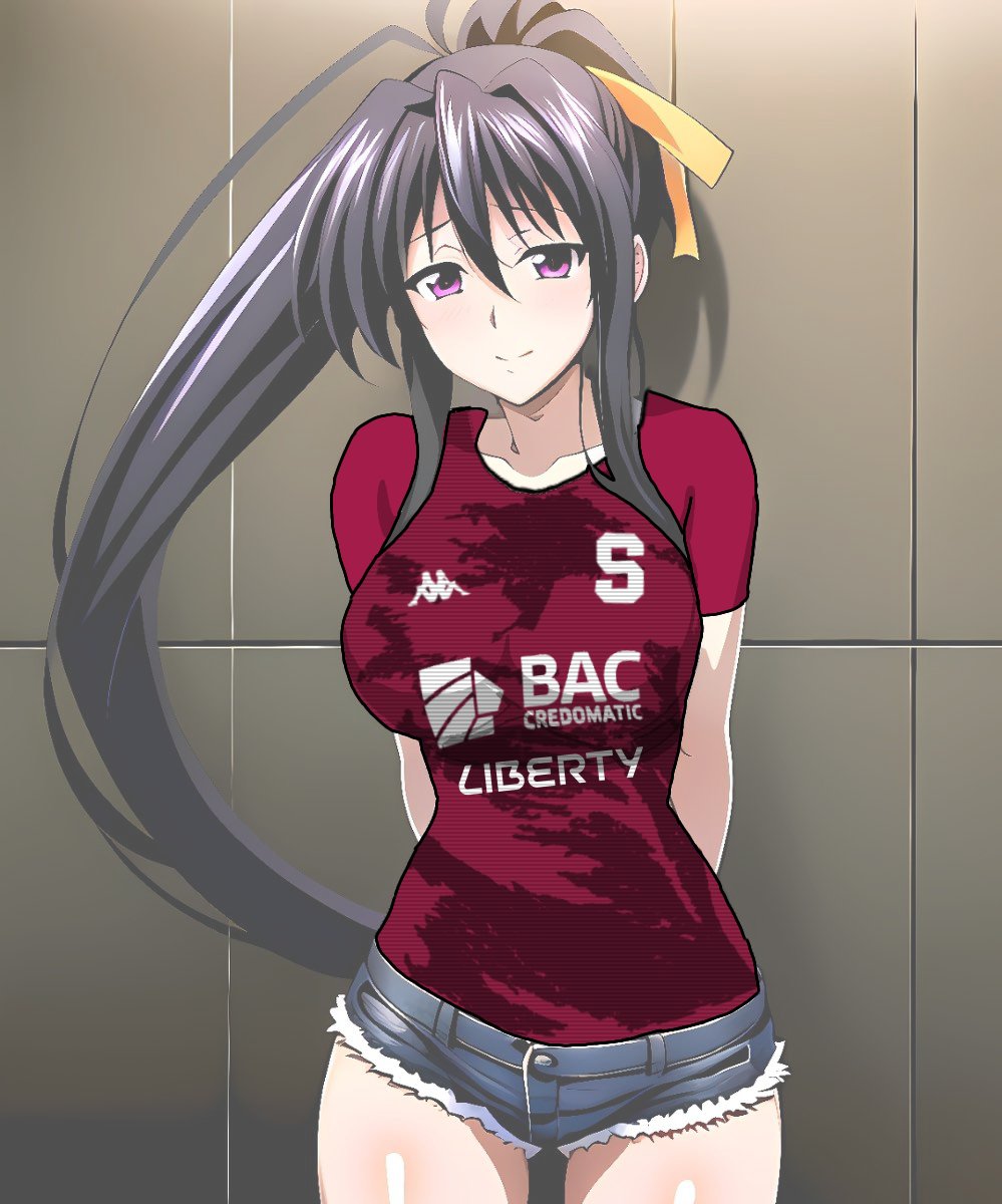 Bien, Akeno Himejina con la playera de Saprissa

#Saprissa #FUTVCR #AkenoHimejima #HighSchoolDxD #animegirl #anime