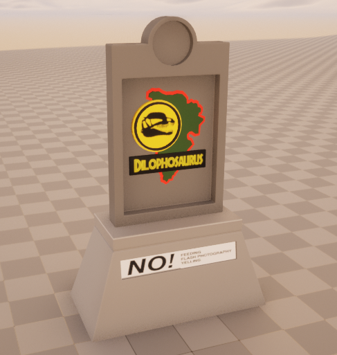 JoeGallagher3D's tweet photo. A little WIP for some props I'm making! Jurassic Park is my favourite film of all time and I cant wait to make a bunch of stuff to celebrate its anniversary!!! https://t.co/ywpC9vz4iZ