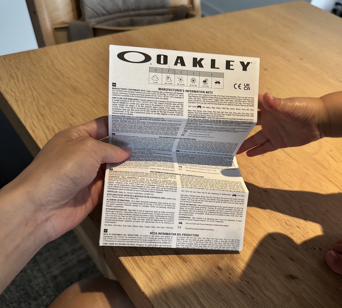 Nike PS5 on Twitter "why do oakleys come with one of these like i