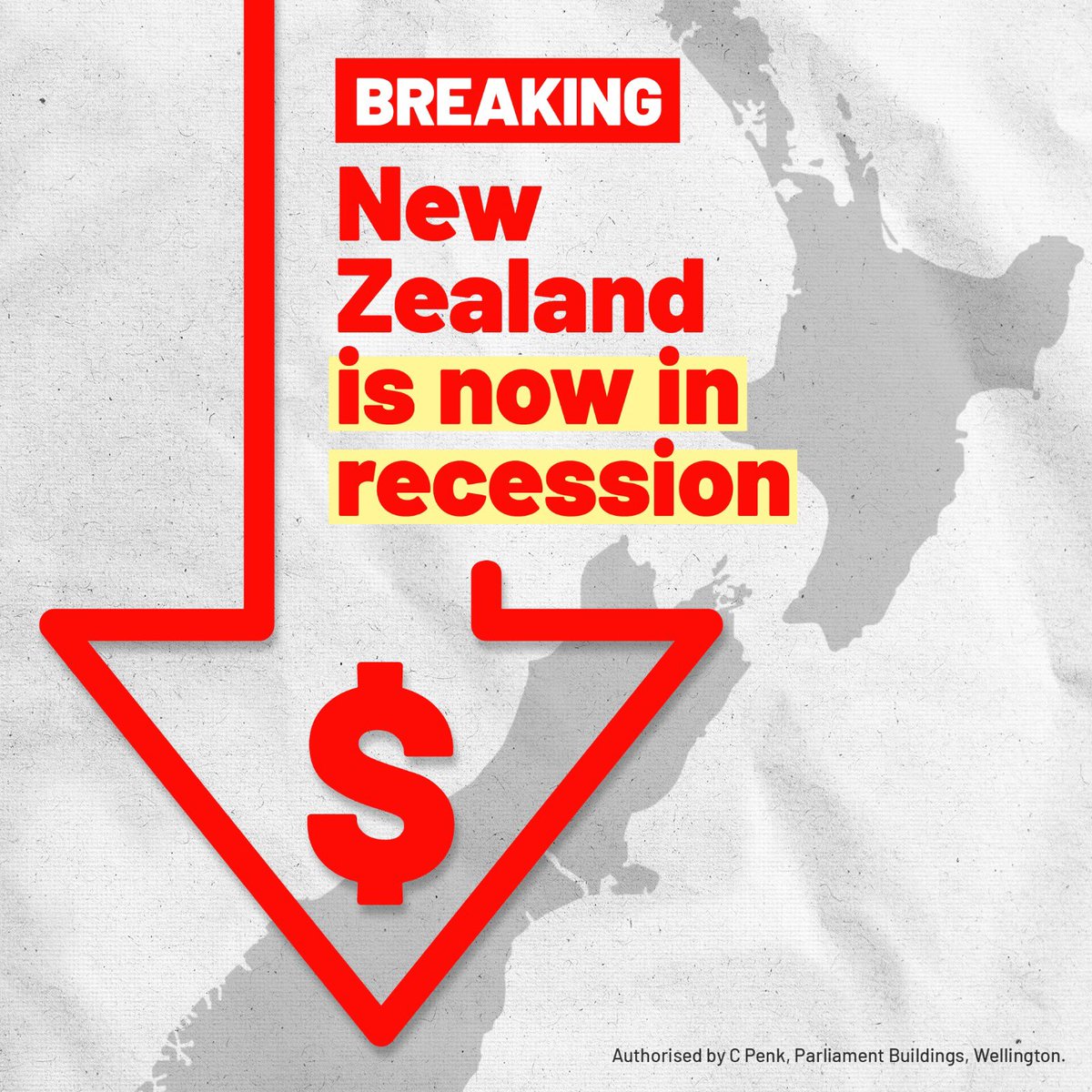 This is what happens when you have a Govt that can’t manage an economy. 

National will bring down inflation, give tax relief to New Zealanders and get our country back on track.