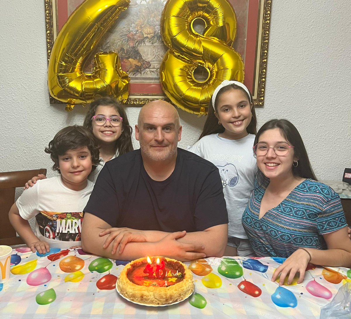 Aqui estamos, haciendo lo que mas te gustaba, vernos juntos y unidos.    

PARA TI ❤️