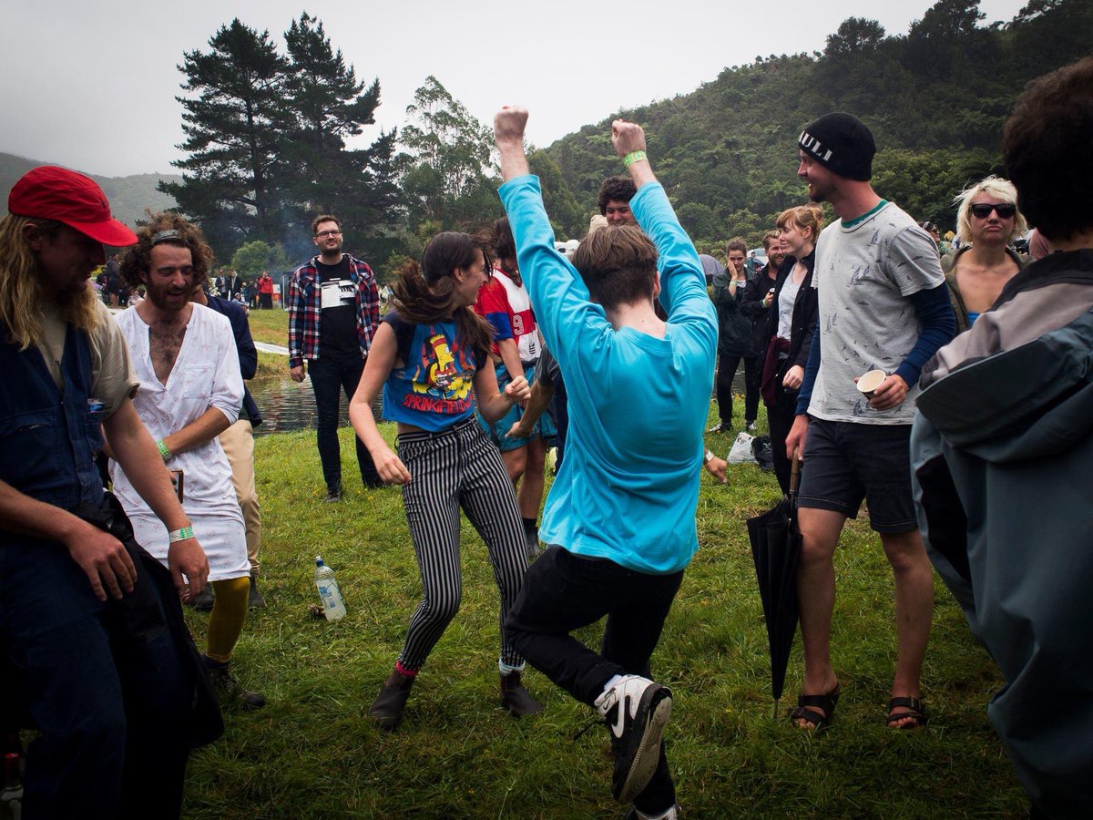We danced in the crowd after our first overseas show at Camp A Low Hum 2014 in Wainuiomata, New Zealand. 

While it might not be as glamorous as performing Turning with Flume in LA in front of 20,000 people and having Lorde wish you a happy birthday, this was no less important.