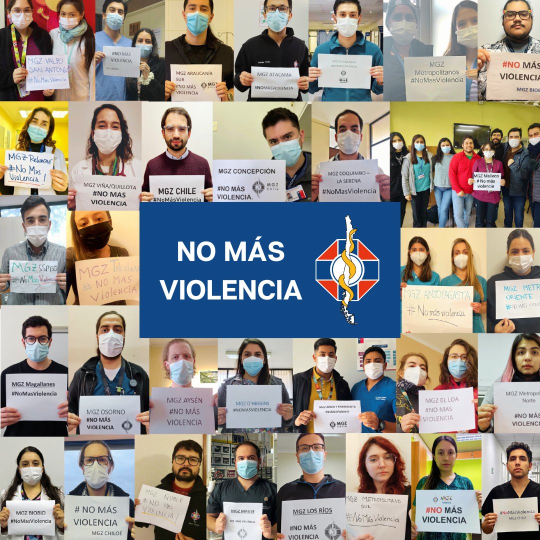 MgzChile's tweet photo. En 1 semana ya van 3 colegas MGZ agredidos físicamente mientras desempeñaban sus funciones. Lamentablemente ya no son hechos aislados. 
Desde todos los capítulos de la agrupación llamamos a las autoridades a avanzar con celeridad. #NoMasViolencia para los funcionarios de salud https://t.co/CJwtGVK0Sf