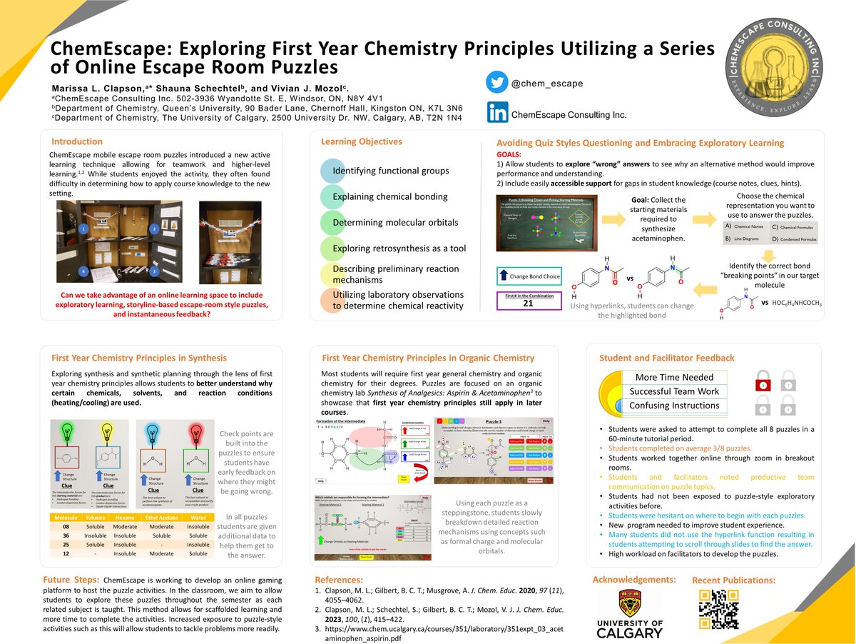 ChemEscape Consulting Inc. tweet media