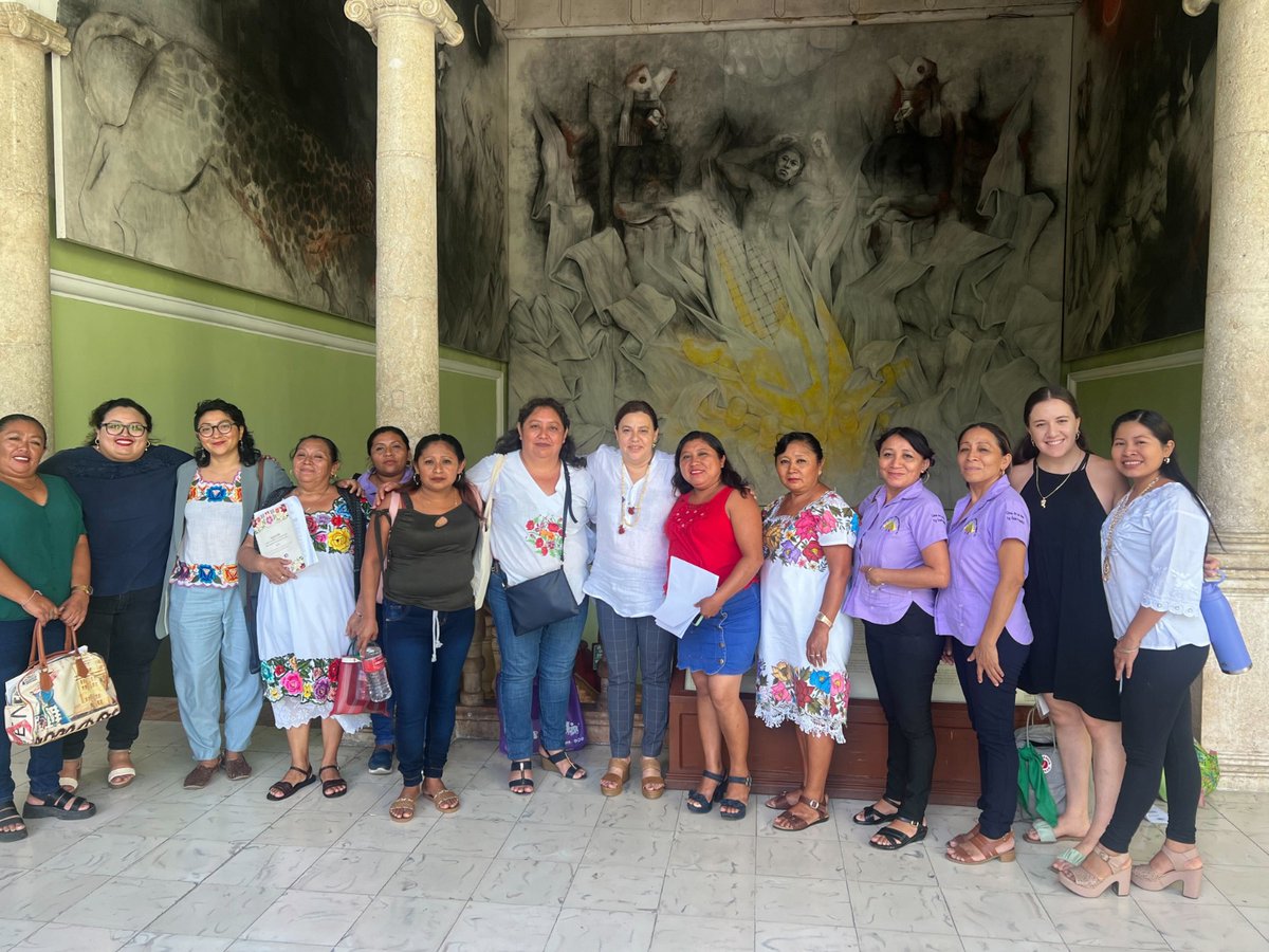 EquisJusticia's tweet photo. ✍️🏾Algunos apuntes sobre la reunión que hoy sostuvimos junto a las #PromotorasMayas de Justicia y #CADIN, con la Secretaría de Gobierno, Secretaría de Mujeres y Subsecretaría para el acceso a los derechos de las mujeres de #Yucatán 🧵 https://t.co/zQLjQO6Cbz