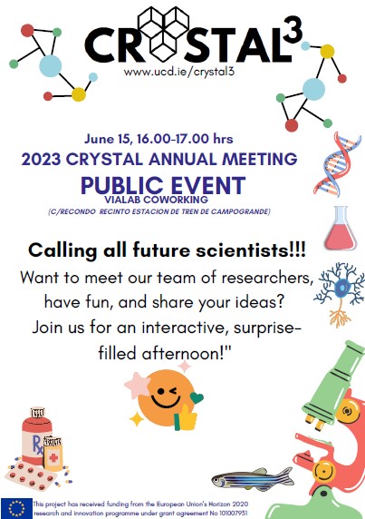 Join us for the public Grand Finale of the annual meeting: interact and discuss our project with our international team of experts. An incredible opportunity for knowledge sharing and inspiring the next generation of researchers
 #scicomm #HorizonEU #publicengagement #MSCA