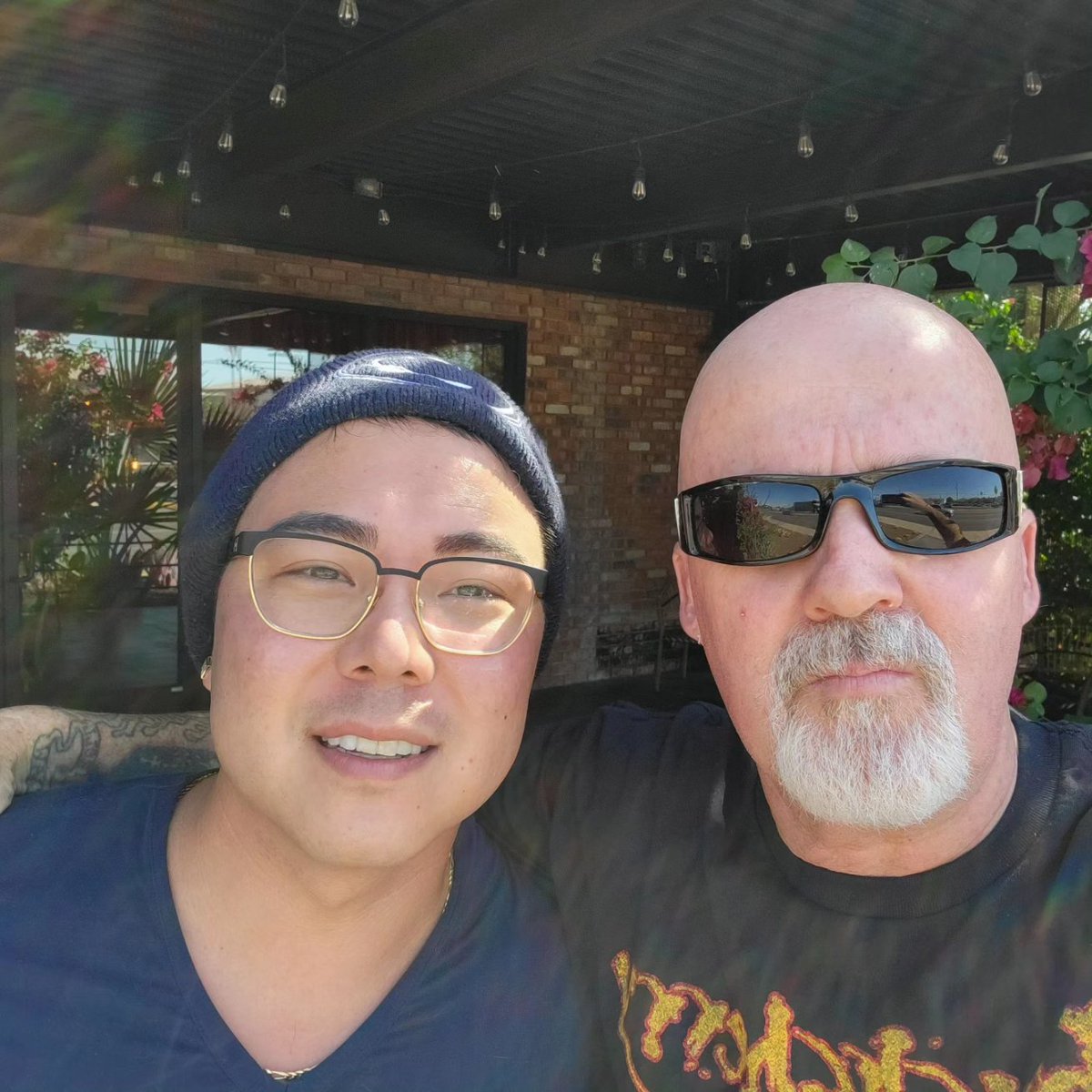 EaracheRecords's tweet photo. Excellent lunch time meeting with Alex from the TKO agency
#tko #earacherecords #worldomination #lovecraft https://t.co/nPrHa2eFDu