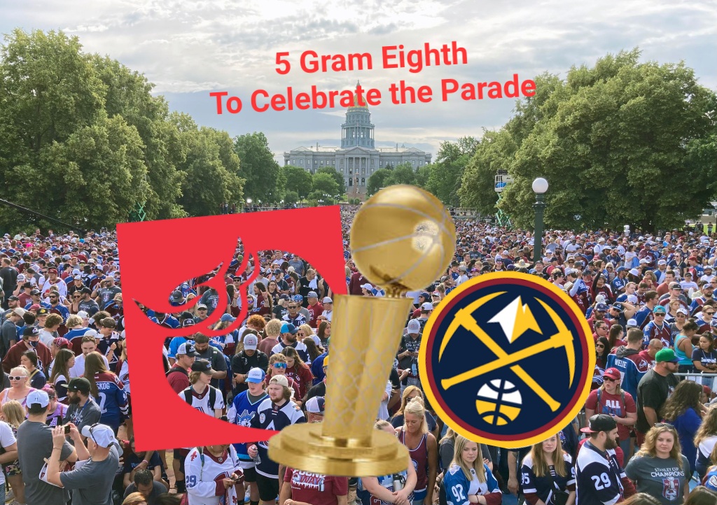 strwbrryfldsmj's tweet photo. Drop in wearing your Nuggets Gear before or after the parade to our Denver (or during if you're watching from home) and mention SFNUGS to get your celebration on.  

We open at 8:00am so get in!

#denvercolorado #cannabiscommunity #nuggetsparade #denverbasketball #nbachampions https://t.co/u7b5P3KG2G