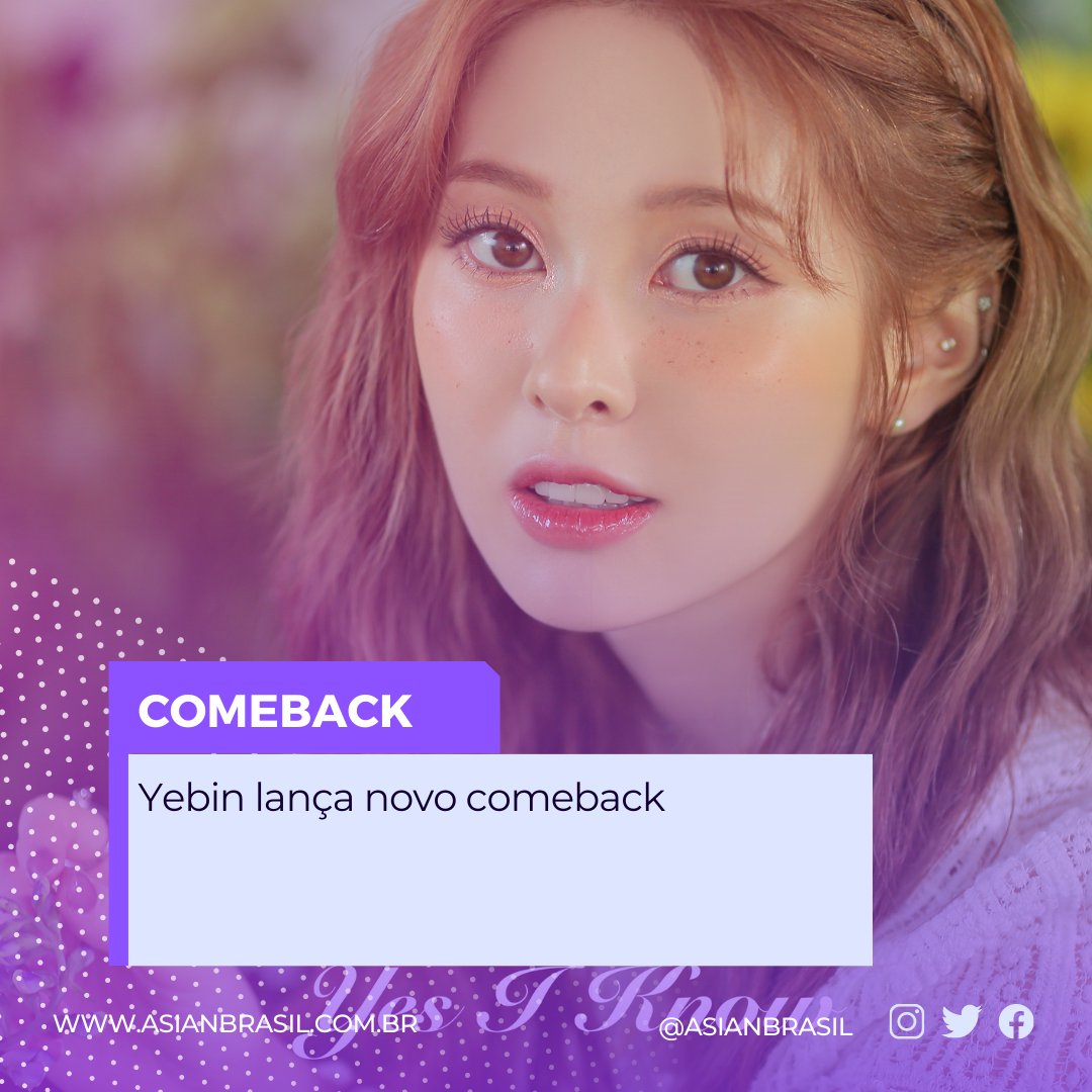 asianbrasill's tweet photo. Yebi, ex-membro do DIA, retornou às atividades com novo álbum e música, Contrail.

📲Matéria completa: https://t.co/5LfE9TIzDP

📝por: @sarahrlessa

#asianbrasil #news #coreiadosul #Yebi #Dia #CONTRAIL https://t.co/drF6AefX6V
