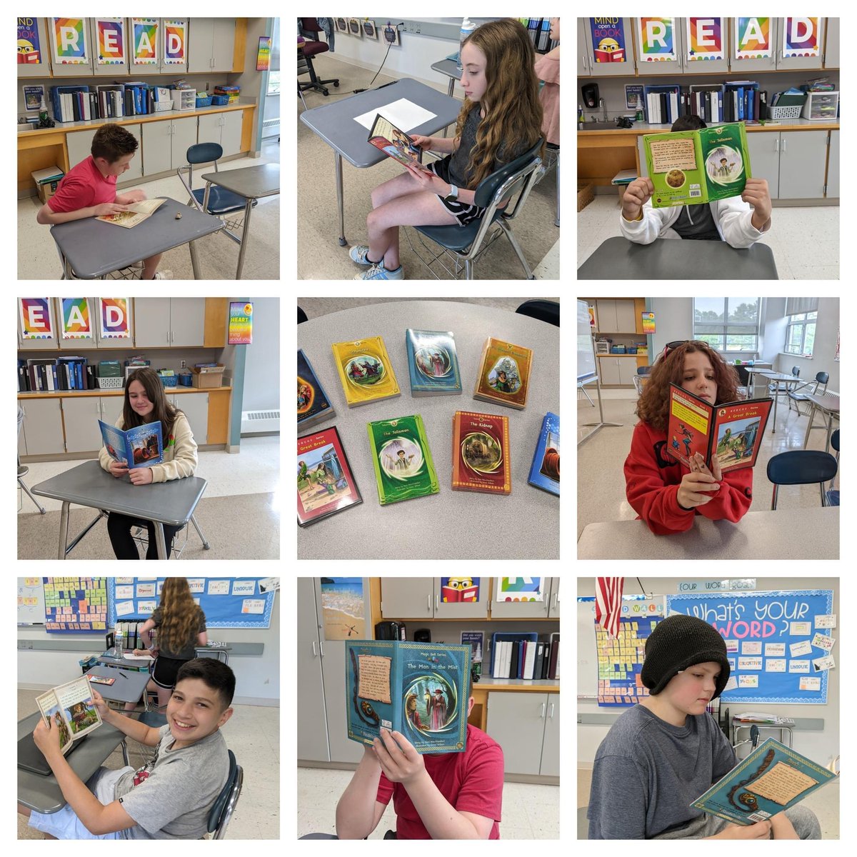 Thank you from Stephanie Lerner - NMS Reading Teacher

'(Thanks) for supporting my MINI-GRANT project for high-interest decodable chapter books at NMS!…My students have been very excited to read them and they are really enjoying all of the books in the Fantasy/Adventure series.'