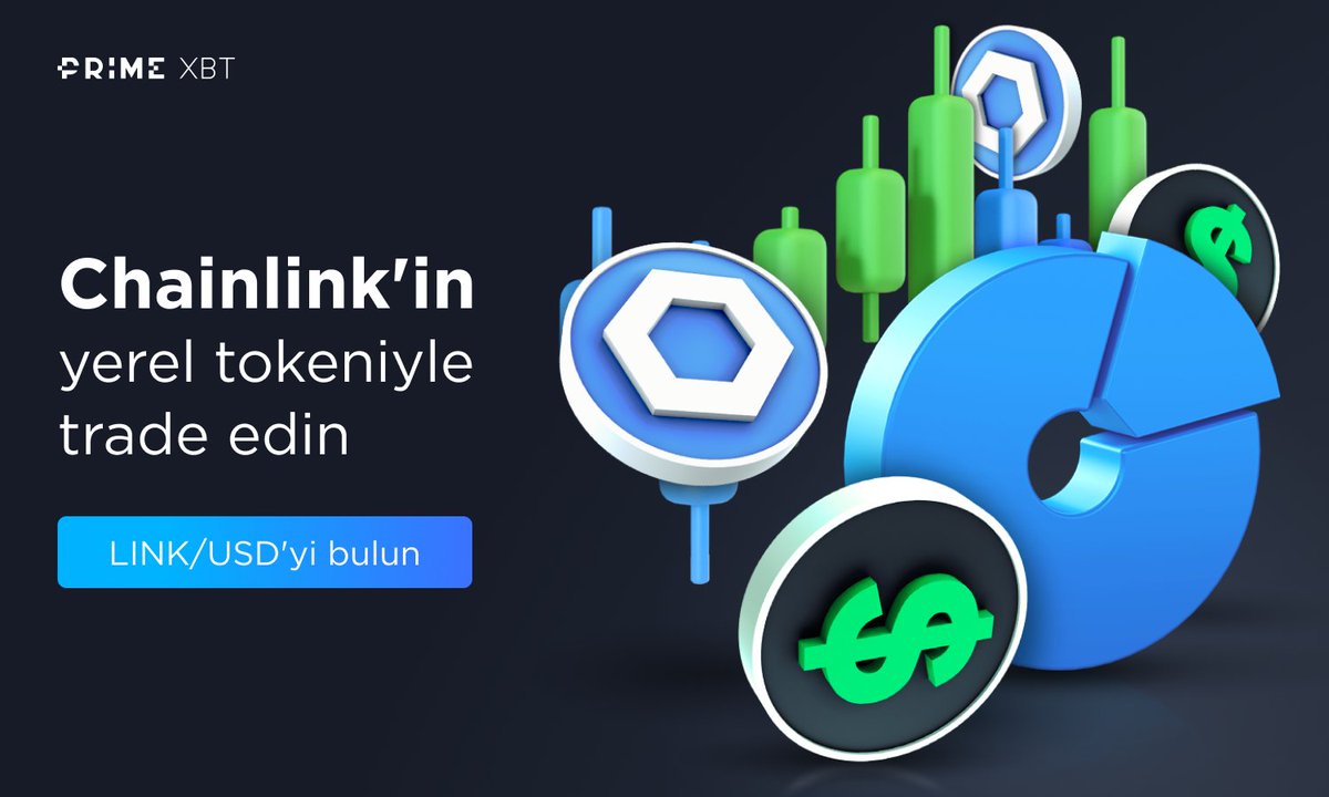 ⛓️ $LINK, @chainlink'in ana kripto parasıdır

🤖 Bu oracle ağı, akıllı sözleşmeleri, gerçek dünya verileri ve etkinlikleri merkezi olmayan bir şekilde birleştirir.

🔗 0,01 minimum emir büyüklüğü ile LINK/USD trade etmeye başlayın!
🔥 Şimdi Başlayın:  primexbt.one/platform