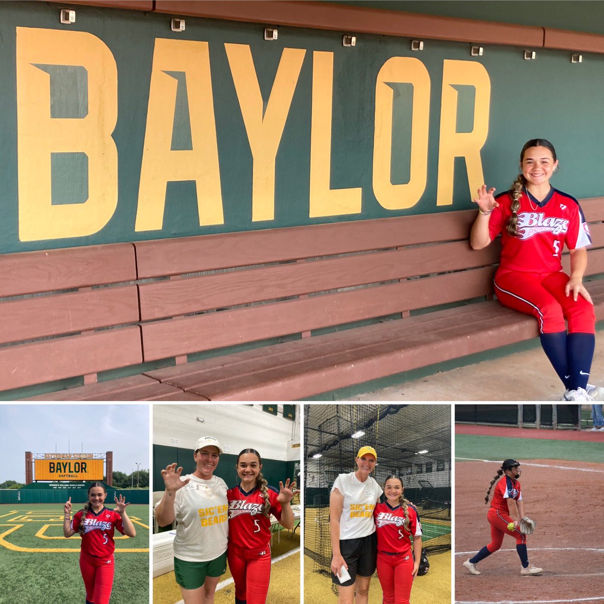 JanellGray28's tweet photo. Huge thank you to @BUMoore @coach_diaz22 @BUcoachNewman @Coach_Aaaaa for such an amazing day at camp! I learned so much and had so much fun!! @txblazegold09 @ExtraInningSB @SBRRetweets @CoachMariaWinn @GodawgnationC #everydaybetter #benoticed https://t.co/9ezseiS6Kj