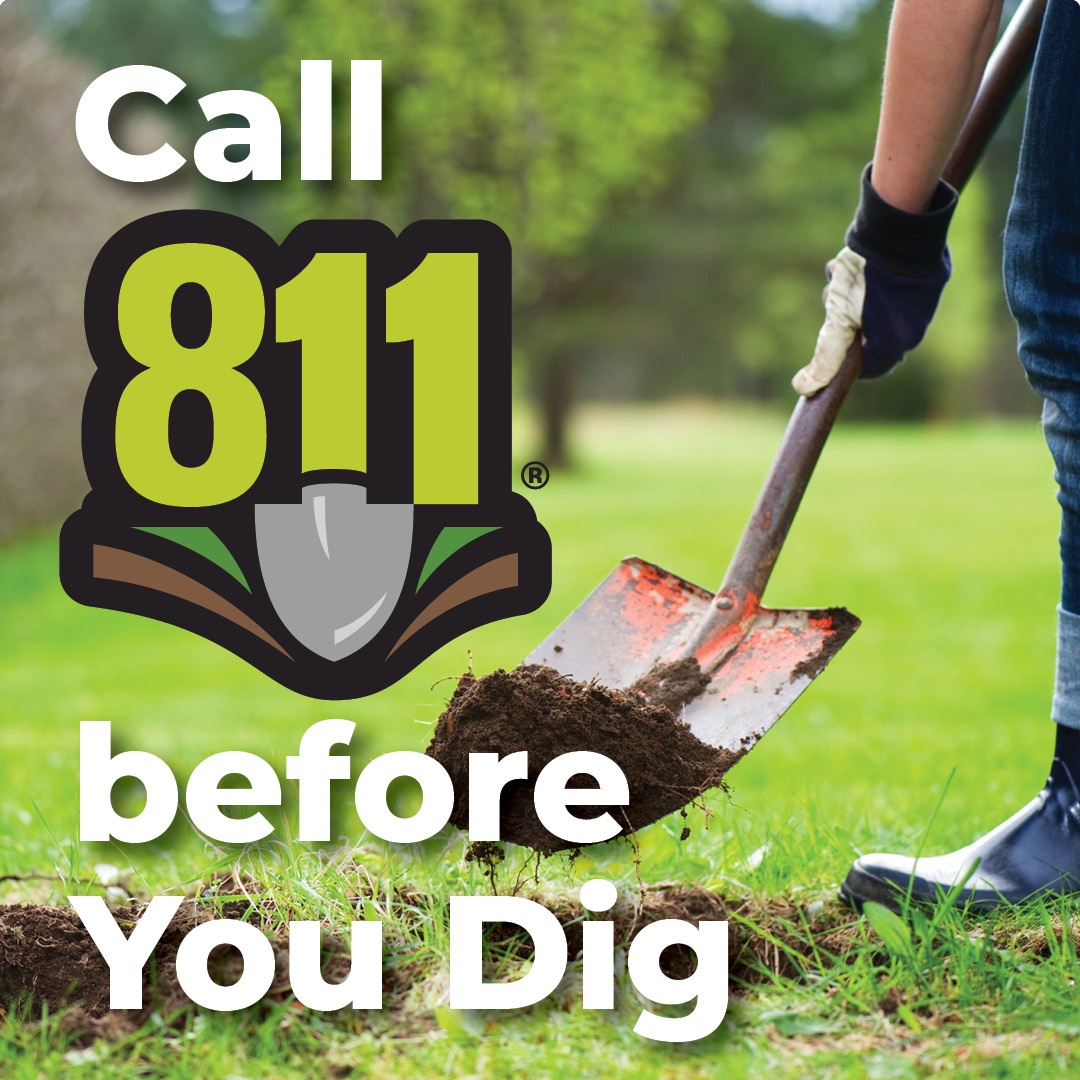 Before starting your outdoor projects this summer, contact JULIE’s free request system to get your underground utility lines marked.

Submit a request online or call 811 to save yourself time and money from costly utility repairs.

#JULIEBeforeYouDig #Call811 #PavlovMedia