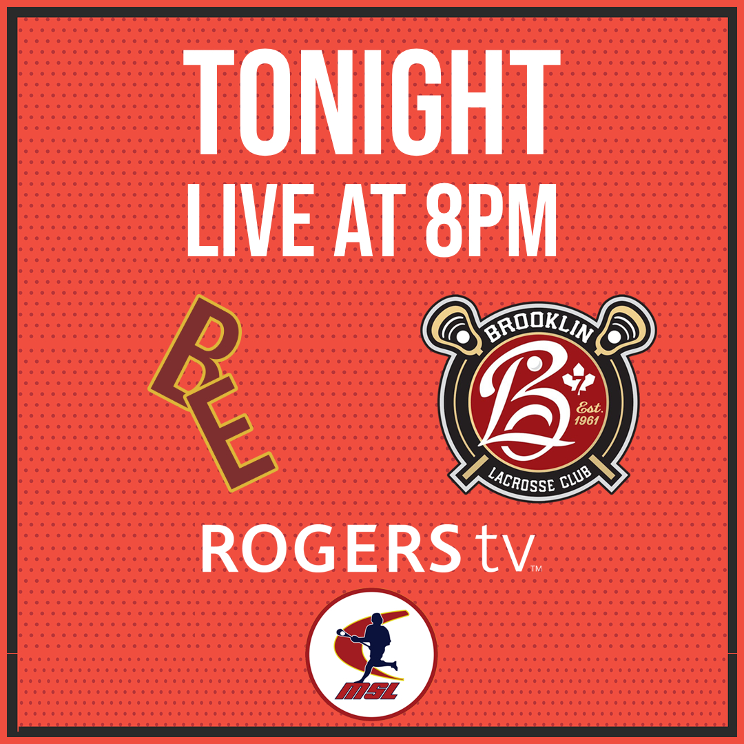 Tune in tonight for LIVE lacrosse action on #ROGERStv