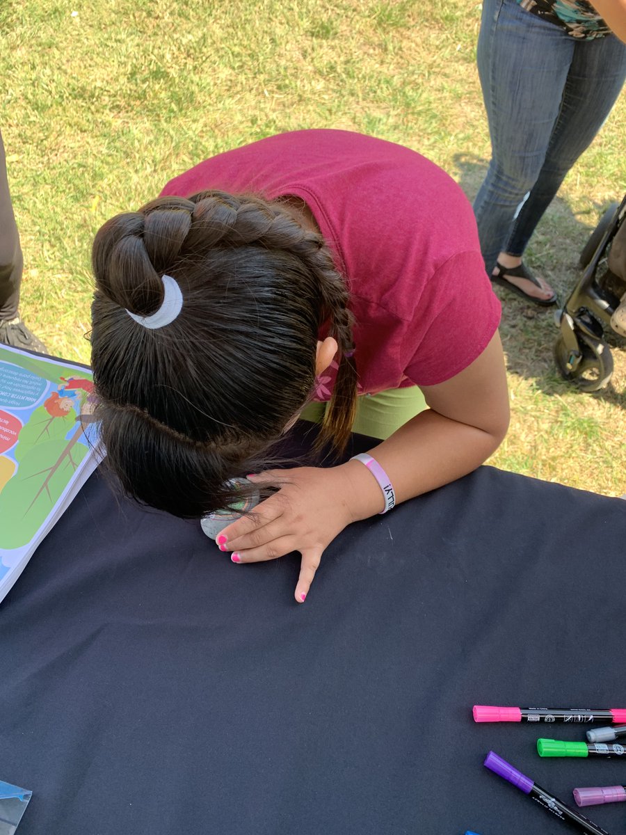 SBCOE95023's tweet photo. The SBCOE hosted a booth today at the Kids in the Park event. What a fun-filled day!! We provided several activities for the kids (painted rocks, built rockets, harmonicas, and kaleidoscopes) A huge shout out to the SBCOE team! #sbcoeengages https://t.co/6vqzYKLUjZ