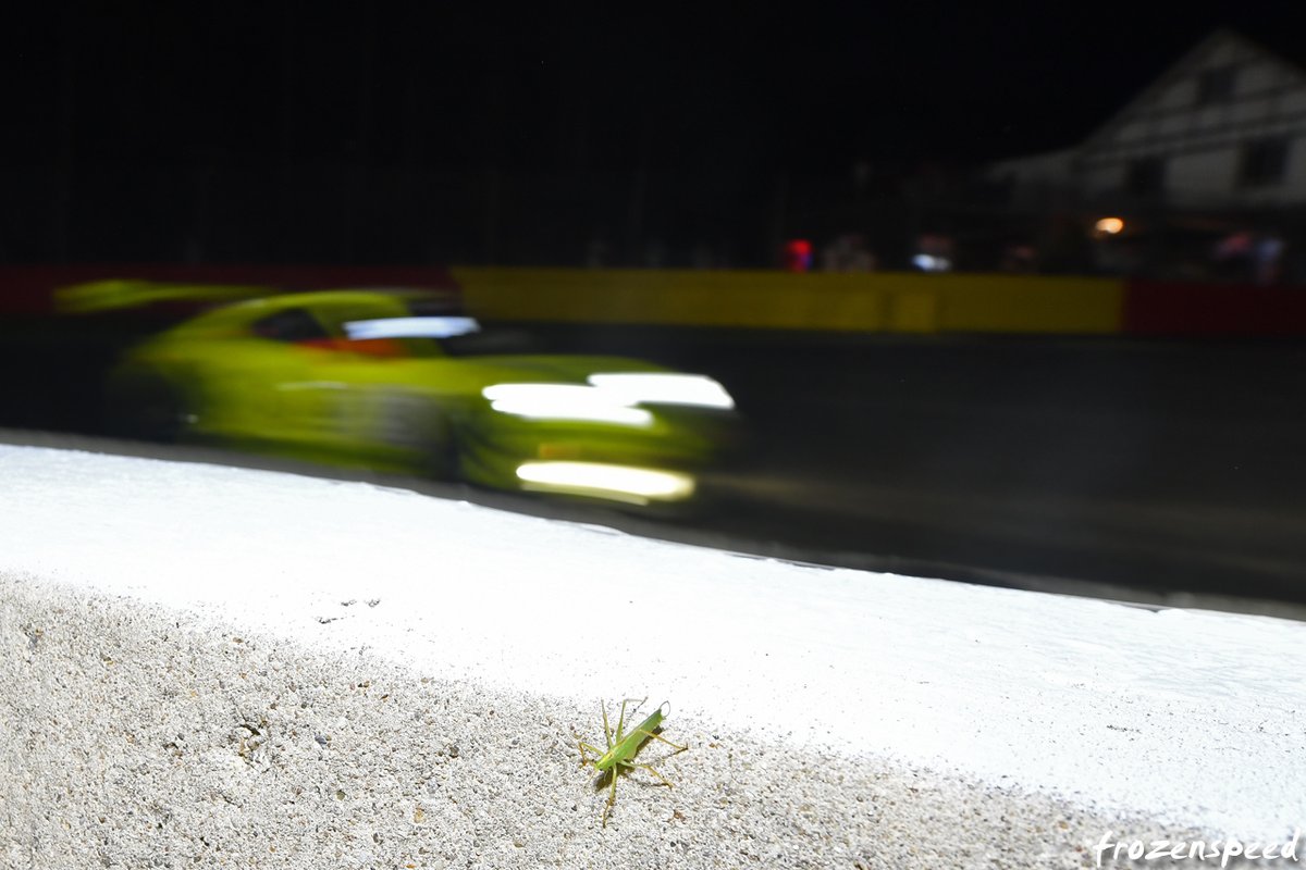 Grello and the Grasshopper.

A fun memory from the  2018 #Spa24h.