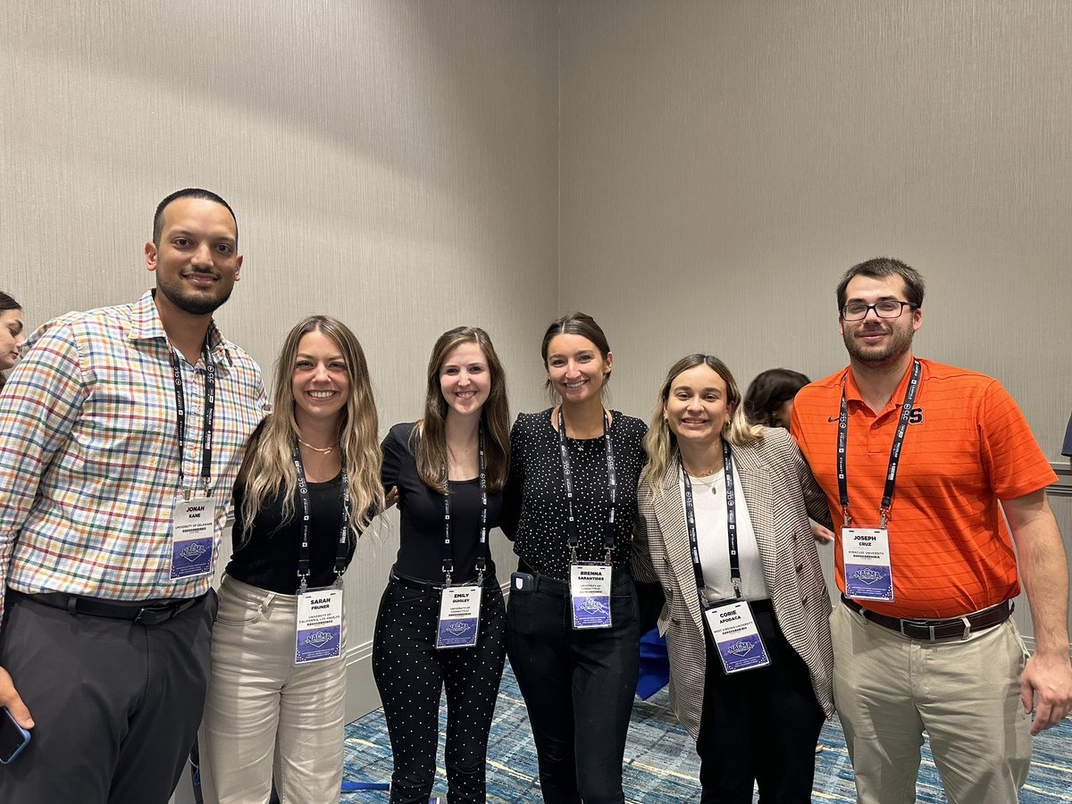 corie_apodaca's tweet photo. The Cuse pipeline is strong. Just missing our amazing leader @shortyfur84 

So fun finally meeting everyone in person! https://t.co/q79sv5nxcX