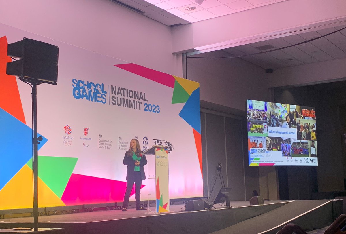 Whilst I was a bit nervous to talk on such a big stage for the 1st time, I enjoyed the opportunity to share my young leader journey at the National School Games Summit 2023!

It was also great to see so many young people involved in the event and confidently sharing their views⭐️