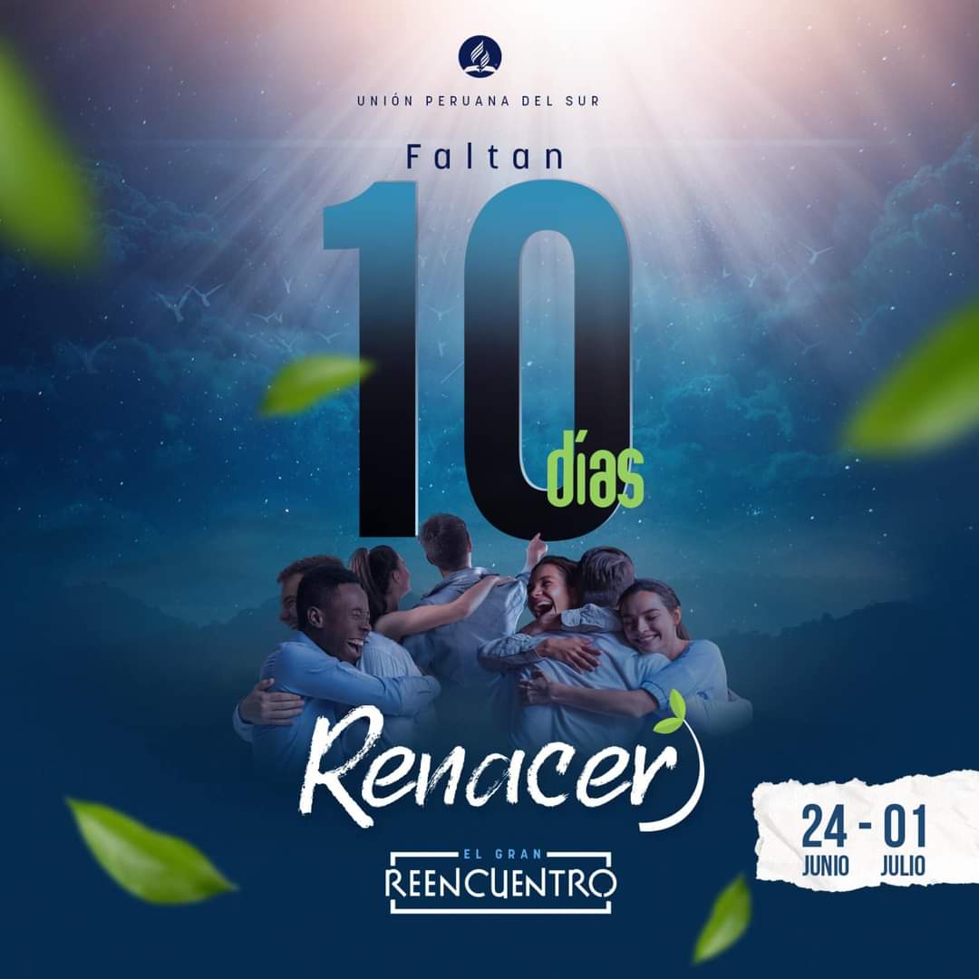Nos preparamos para este gran evento evangelístico.
@AdventistasGetsemani
Conectados