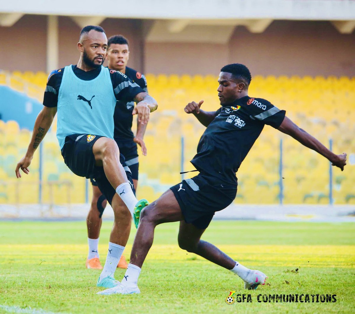 GhanaBlackstars's tweet photo. ⚽️ Training Session 3️⃣

#GhanaBlackStars https://t.co/LfDT0RVNRn
