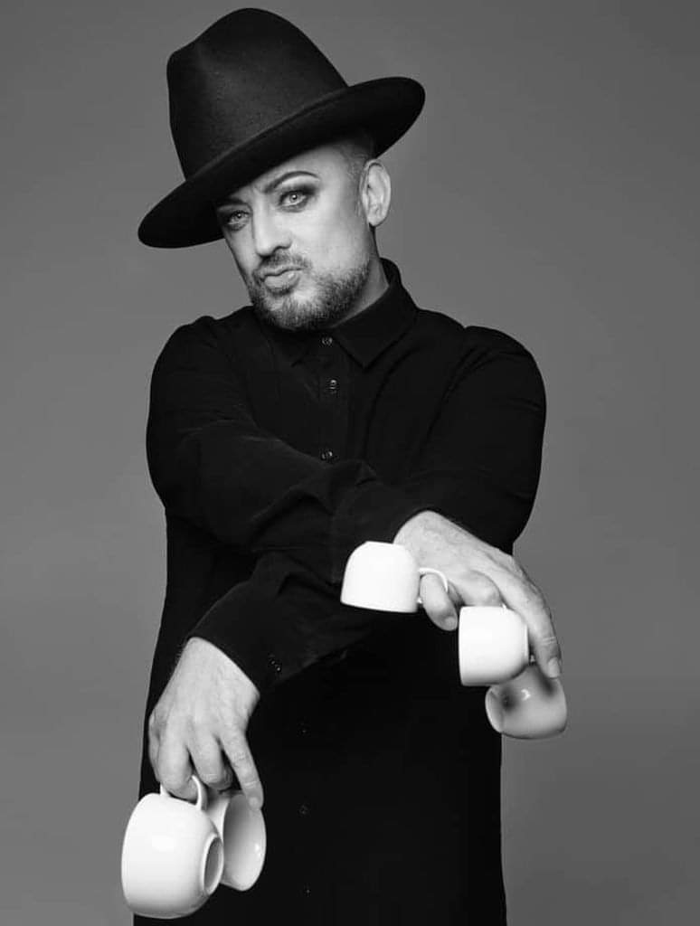 Happy Birthday to Boy George who turns 62 today!  Photo by Rankin. 