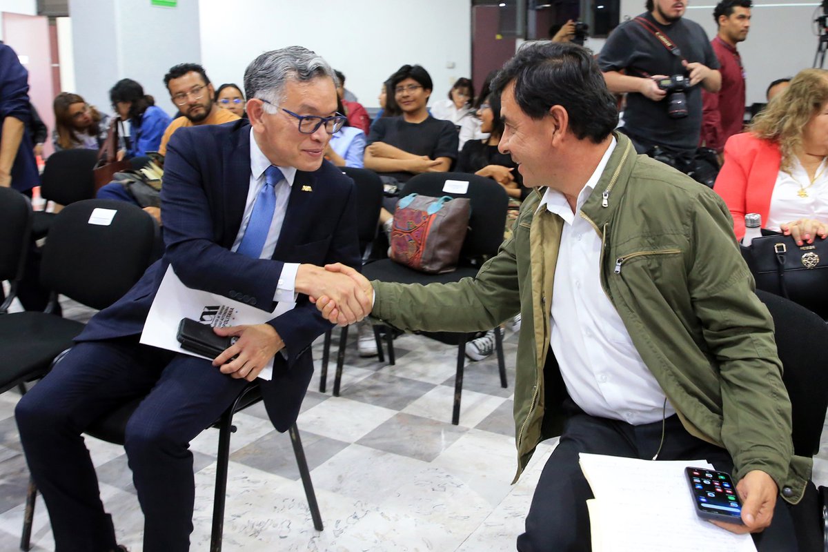 lauammx's tweet photo. El Dr. José Antonio De los Reyes Heredia, rector general, presentó hoy el Proyecto AliSa en la Feria de productores y consumidores de alimentos sanos. Red de economía social y solidaria. En esta actividad, la Dra. María Elena Álvarez-Buylla Roces, directora general del Conahcyt, dictó la conferencia De la Milpa a la Mesa, y el Lic. Jesús Ramírez Cuevas, coordinador general de Comunicación Social y Vocero del Gobierno de la República, abordó el tema de la Economía Social y Solidaria como Proyecto Civilizatorio.
.
📸 #UAMFoto
.
#UAM50 
#UAMResponsable
#SoyUAM
@Conahcyt_Mex