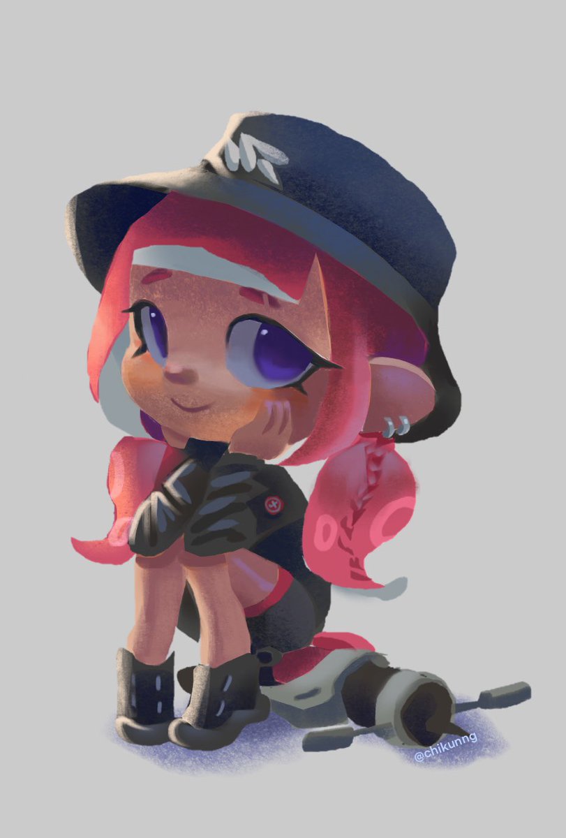 Commission for <a href="/azumina_/">m</a> ! Thank you so much 🥰

🌸 I still have slots open! 

#splatoonart #splatooncommissions #splatoon