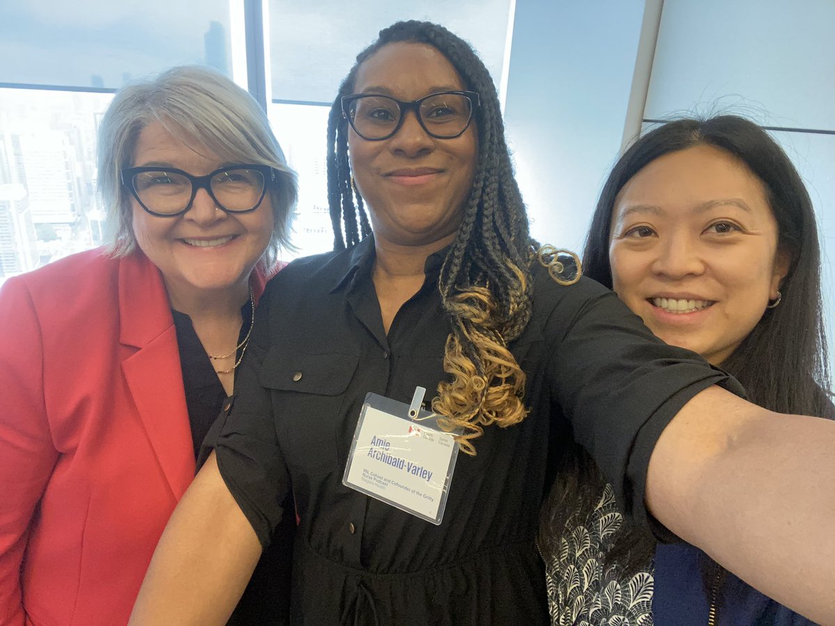 What an an amazing day. The focus was on #nursingretention and let me tell you.. there was so much GRIT in this room. Change is coming. It starts with powerful conversations. We are hopeful. Thank you @LeighChappy and all others who attended to make Canadian nurses voices heard.